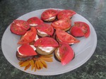 Баклажанчики с помидорками - закуска