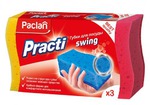 Не волнуйтесь о чистоте посуды: новые губки Paclan Practi Swing сделают это за Вас