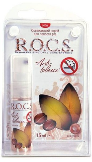 R.O.C.S /      Refreshing mouth spray Anti-tobacco