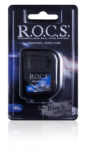 R.O.C.S /   Black Edition (Dental Floss)