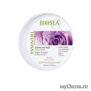 BIOSEA /    Essentiel Creme de Nuit Peaux Mixtes