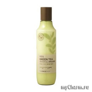 The Face Shop / Baby Leaf Green Tea Waterfull Emulsion    