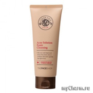 The Face Shop / Clean Face Acne Solution Foam Cleanser    