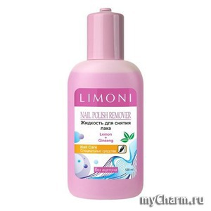 Limoni /     Nail Polish Remover Lemon + Ginseng