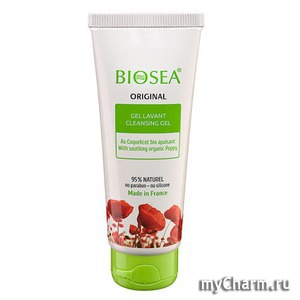 BIOSEA /   Original Gel Lavant Au Couqelicot Bio Apaisant