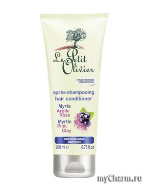 Le Petit Olivier /     Apres-Shampooing Hair Conditioner Myrte Argille Rose