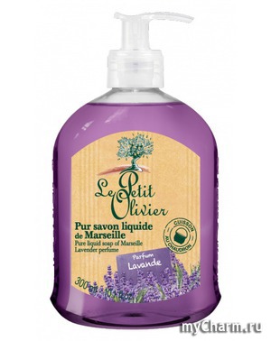 Le Petit Olivier /   Pure Liquid Soap of Marseille Lavender Perfume