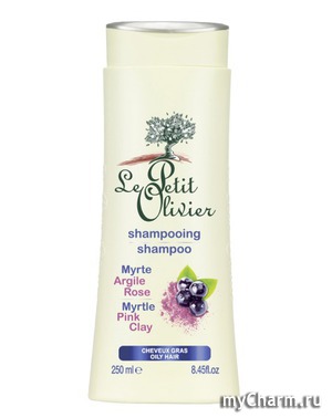 Le Petit Olivier /     shampoo Myrtle Argille Rose