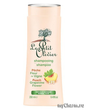 Le Petit Olivier /     Shampoo Peach Grapevine Flower