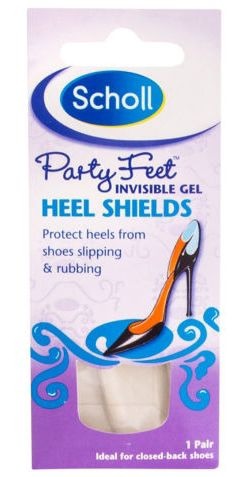 Scholl /   Party Feet Invisible gel Heel shields