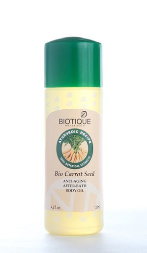 Biotique /    Bio carrot seed anti-agihg after bath body oil