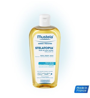 Mustela /    Stelatopia Milky bath oil