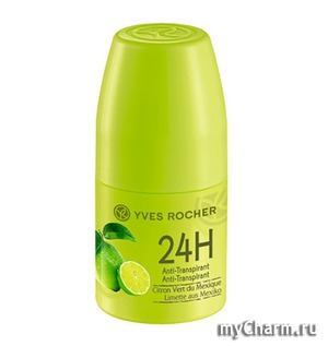 Yves Rocher /  -  24  24H Anti-Transpirant Citron Vert du Mexique