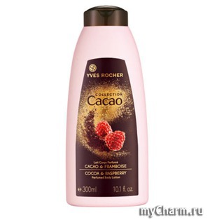 Yves Rocher /     Collection Cacao Cacao&Raspberry Perfumed Body Lotion