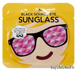 Shara Shara /    black source eye sunglass