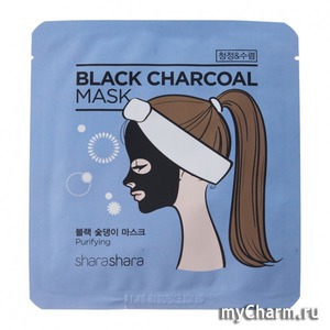 Shara Shara /    black charcoal mask purifying