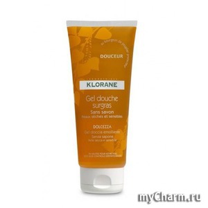 Klorane /    Gel douche surgras Sans savon Dolcezza