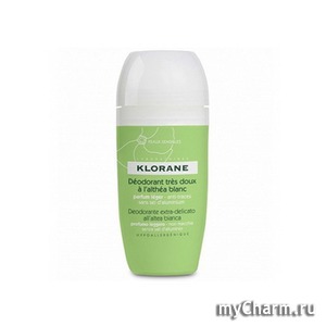 Klorane /  Deodorant tres doux a l'althea blanc