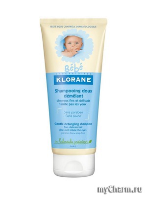 Klorane /  bebe Gentle detangling shampoo