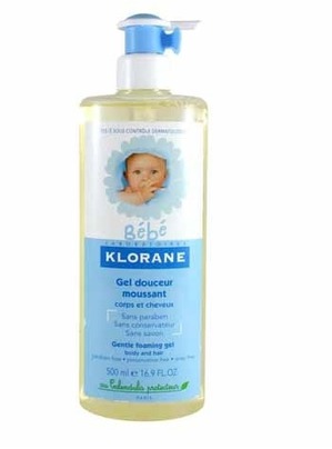 Klorane /    bebe Gel douceur moussant