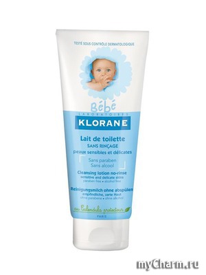 Klorane /    Bebe Cleansing lotion no -rinse sensitive and delicate skins