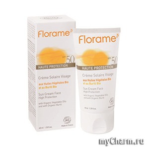 Florame /     Creme Solaire Visage SPF 50