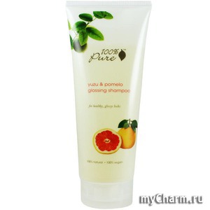 100% Pure /    yuzu & pomelo Glossing shampoo