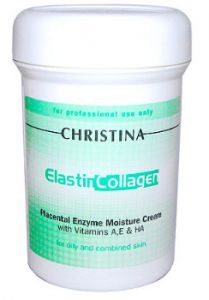 CHRISTINA /  Elastin Collagen Placental Enzyme Moisture Cream with Vit. A, E & HA