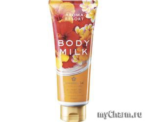 Kanebo /  Kracie Aroma Resort Body Milk Hawaiian Lei