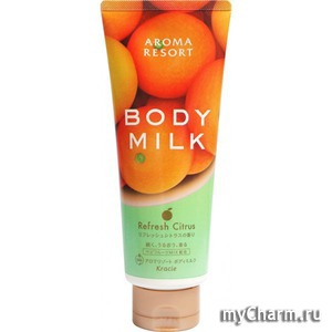 Kanebo /  Kracie Aroma Resort Body Milk Refresh Citrus