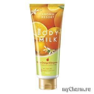 Kanebo /  Kracie Aroma Resort Body Milk Shine Orange & Bergamot