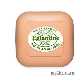 Melvita /   Eglantine Wild Rose Soap