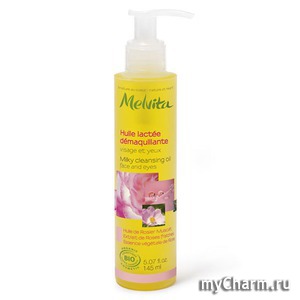 Melvita /     Rose Milky Cleansing Oil