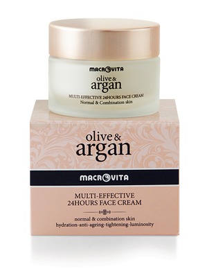 Macrovita /    Olive&Argan Multi-Effective 24hours Face Cream