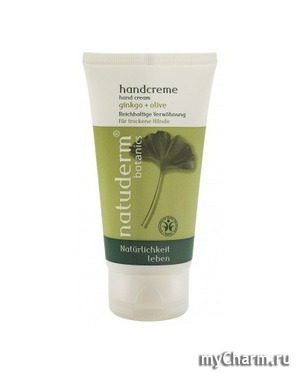 Natuderm botanics /    Handcreme gingko+olive