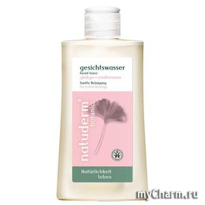 Natuderm botanics /    facial toner ginkgo+zaubernuss