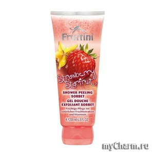 Fruttini /    Shower Peeling Sorbet Strawberry Starfruit