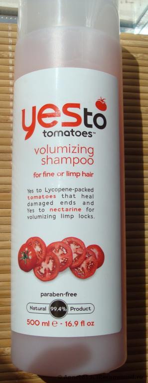 Yes To /  Tomatoes volumizing shampoo