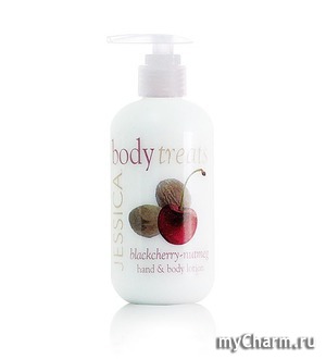 Jessica /       Black Cherry Nutmeg Hand & Body Lotion