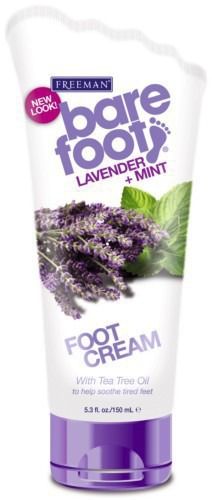 Freeman /    bare foot lavender+mint