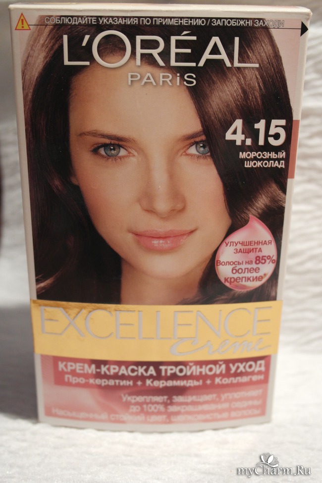L oreal краска для волос excellence 4 15 морозный
