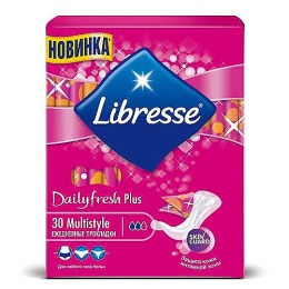 Libresse /   "Dayly Fresh Plus Multistyle"