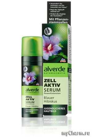 Alverde /  Zell Aktiv Serum Blauer Hibiskus