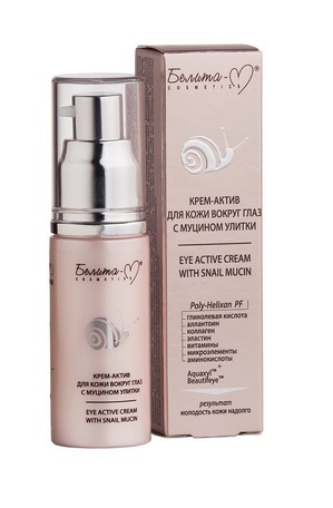 "-" /    eye active cream with snail musin