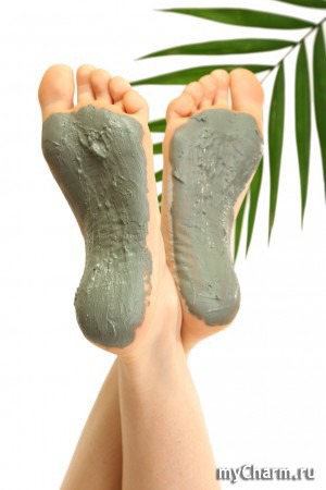 Глиняные ванночки и маски для ног