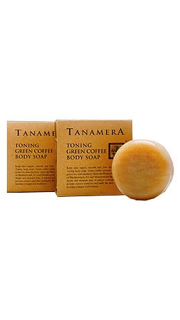 Tanamera /    Toning green coffee body soap