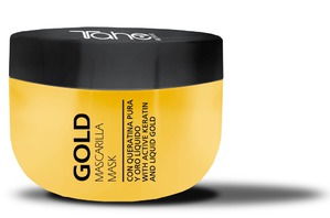 Tahe /    Gold mascarilla Mask with active keratin and liquid gold