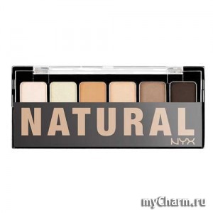 NYX /    The Natural Shadow Palette