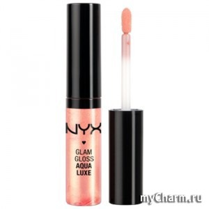 NYX /    Glam Lipgloss Aqua Luxe