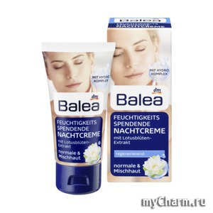 Balea /    Feuchtigkeits Spendende Nachtcreme